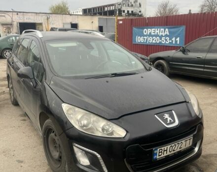 Черный Пежо 308, объемом двигателя 1.6 л и пробегом 260 тыс. км за 3600 $, фото 1 на Automoto.ua