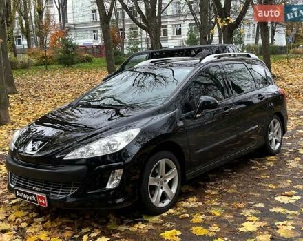 Пежо 308 2011 в Киеве на Automoto.ua Черный Пежо 308, объемом двигателя 1.6 л и пробегом 220 тыс. км за 6390 $, фото 1 на Automoto.ua