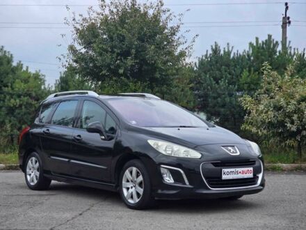 Черный Пежо 308, объемом двигателя 1.6 л и пробегом 161 тыс. км за 6499 $, фото 1 на Automoto.ua