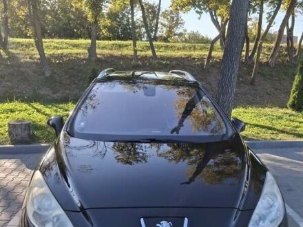 Чорний Пежо 308, об'ємом двигуна 1.6 л та пробігом 161 тис. км за 7900 $, фото 1 на Automoto.ua
