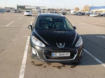 Чорний Пежо 308, об'ємом двигуна 1.6 л та пробігом 252 тис. км за 6900 $, фото 1 на Automoto.ua