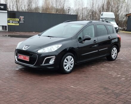 Черный Пежо 308, объемом двигателя 1.6 л и пробегом 173 тыс. км за 5600 $, фото 1 на Automoto.ua