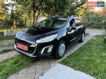 Черный Пежо 308, объемом двигателя 1.6 л и пробегом 172 тыс. км за 6200 $, фото 1 на Automoto.ua