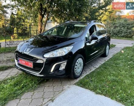 Чорний Пежо 308, об'ємом двигуна 1.6 л та пробігом 172 тис. км за 6200 $, фото 1 на Automoto.ua