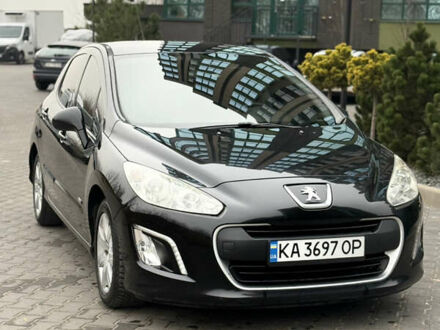Черный Пежо 308, объемом двигателя 1.6 л и пробегом 163 тыс. км за 7700 $, фото 1 на Automoto.ua