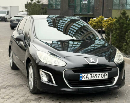 Чорний Пежо 308, об'ємом двигуна 1.6 л та пробігом 163 тис. км за 7700 $, фото 1 на Automoto.ua