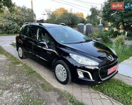 Черный Пежо 308, объемом двигателя 1.6 л и пробегом 173 тыс. км за 5150 $, фото 1 на Automoto.ua