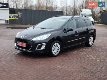 Черный Пежо 308, объемом двигателя 1.6 л и пробегом 173 тыс. км за 5600 $, фото 1 на Automoto.ua