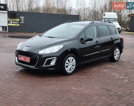 Черный Пежо 308, объемом двигателя 1.6 л и пробегом 173 тыс. км за 5600 $, фото 1 на Automoto.ua