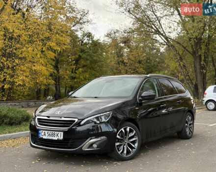 Черный Пежо 308, объемом двигателя 2 л и пробегом 211 тыс. км за 11999 $, фото 1 на Automoto.ua