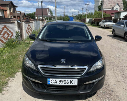 Черный Пежо 308, объемом двигателя 1.56 л и пробегом 255 тыс. км за 7299 $, фото 1 на Automoto.ua