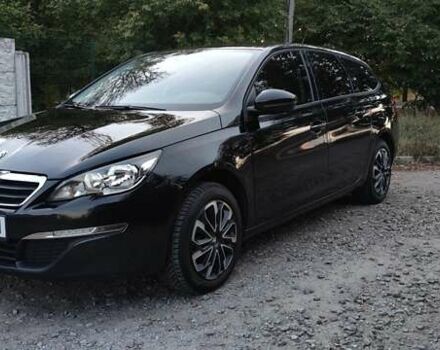 Черный Пежо 308, объемом двигателя 1.56 л и пробегом 260 тыс. км за 7800 $, фото 1 на Automoto.ua