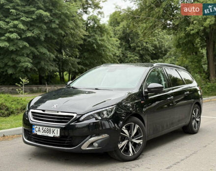 Черный Пежо 308, объемом двигателя 2 л и пробегом 208 тыс. км за 12999 $, фото 1 на Automoto.ua