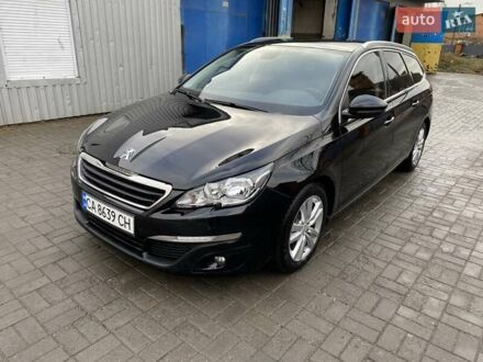 Чорний Пежо 308, об'ємом двигуна 1.56 л та пробігом 242 тис. км за 8900 $, фото 1 на Automoto.ua