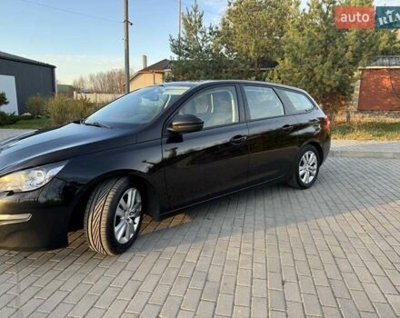 Чорний Пежо 308, об'ємом двигуна 1.56 л та пробігом 286 тис. км за 9500 $, фото 1 на Automoto.ua