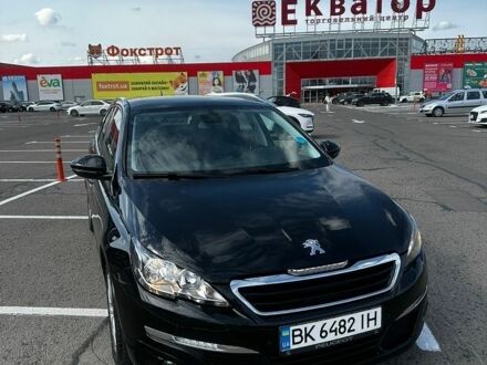 Чорний Пежо 308, об'ємом двигуна 1.56 л та пробігом 298 тис. км за 8800 $, фото 1 на Automoto.ua