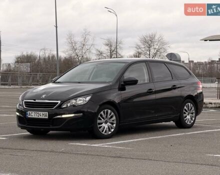 Черный Пежо 308, объемом двигателя 1.6 л и пробегом 296 тыс. км за 7800 $, фото 1 на Automoto.ua