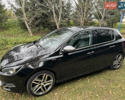Черный Пежо 308, объемом двигателя 2 л и пробегом 233 тыс. км за 11500 $, фото 1 на Automoto.ua