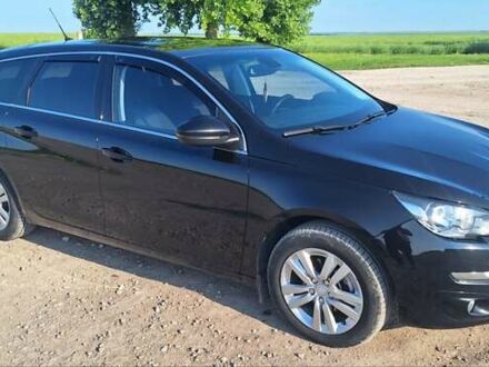 Чорний Пежо 308, об'ємом двигуна 1.56 л та пробігом 238 тис. км за 9200 $, фото 1 на Automoto.ua