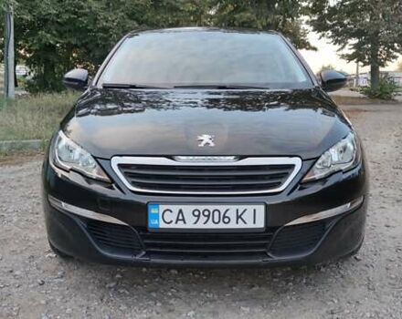 Черный Пежо 308, объемом двигателя 1.56 л и пробегом 260 тыс. км за 7800 $, фото 1 на Automoto.ua