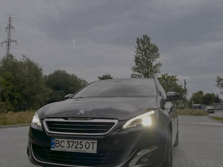 Чорний Пежо 308, об'ємом двигуна 1.6 л та пробігом 222 тис. км за 10000 $, фото 1 на Automoto.ua