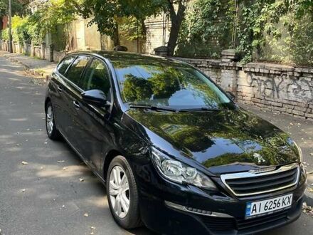 Чорний Пежо 308, об'ємом двигуна 1.56 л та пробігом 191 тис. км за 9900 $, фото 1 на Automoto.ua
