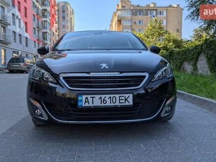 Чорний Пежо 308, об'ємом двигуна 1.56 л та пробігом 230 тис. км за 10200 $, фото 1 на Automoto.ua