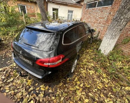 Черный Пежо 308, объемом двигателя 1.6 л и пробегом 196 тыс. км за 4200 $, фото 1 на Automoto.ua