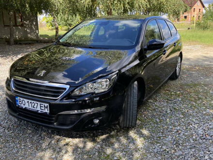 Чорний Пежо 308, об'ємом двигуна 1.56 л та пробігом 220 тис. км за 8800 $, фото 1 на Automoto.ua