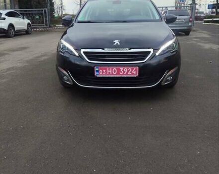 Черный Пежо 308, объемом двигателя 1.6 л и пробегом 178 тыс. км за 9950 $, фото 1 на Automoto.ua