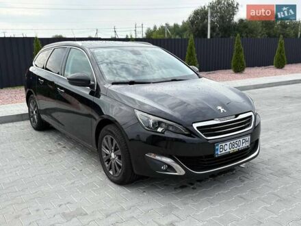 Чорний Пежо 308, об'ємом двигуна 1.56 л та пробігом 291 тис. км за 10300 $, фото 1 на Automoto.ua