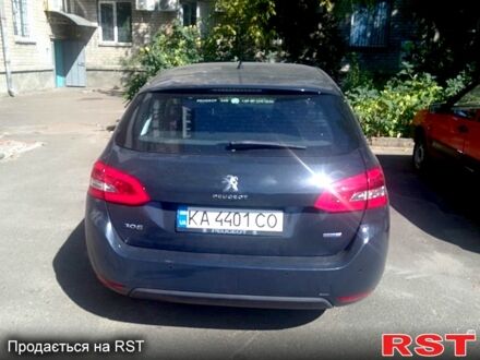 Пежо 308 2015 у Києві на Automoto.ua Чорний Пежо 308, об'ємом двигуна 1.6 л та пробігом 278 тис. км за 7999 $, фото 1 на Automoto.ua