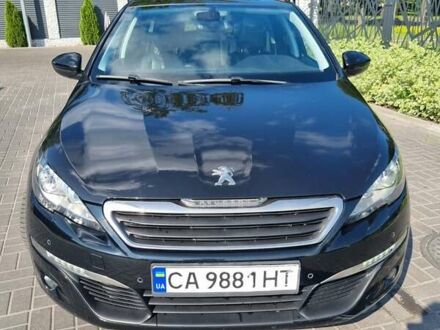 Черный Пежо 308, объемом двигателя 1.56 л и пробегом 200 тыс. км за 9900 $, фото 1 на Automoto.ua