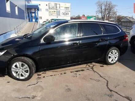 Черный Пежо 308, объемом двигателя 1.6 л и пробегом 216 тыс. км за 8950 $, фото 1 на Automoto.ua