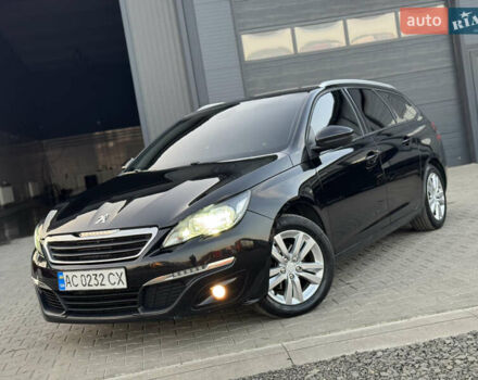 Чорний Пежо 308, об'ємом двигуна 1.56 л та пробігом 255 тис. км за 8333 $, фото 1 на Automoto.ua