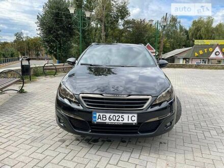 Чорний Пежо 308, об'ємом двигуна 1.6 л та пробігом 258 тис. км за 10500 $, фото 1 на Automoto.ua