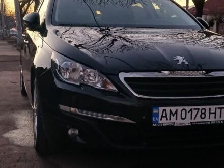 Пежо 308 2015 в Житомире на Automoto.ua Черный Пежо 308, объемом двигателя 1.6 л и пробегом 257 тыс. км за 9199 $, фото 1 на Automoto.ua