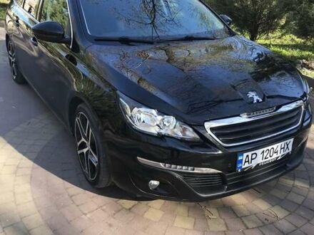 Чорний Пежо 308, об'ємом двигуна 1.6 л та пробігом 200 тис. км за 9200 $, фото 1 на Automoto.ua