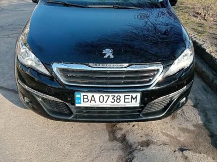 Чорний Пежо 308, об'ємом двигуна 1.56 л та пробігом 213 тис. км за 9100 $, фото 1 на Automoto.ua