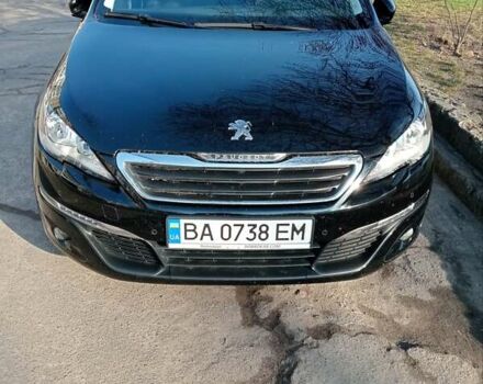 Чорний Пежо 308, об'ємом двигуна 1.56 л та пробігом 213 тис. км за 9100 $, фото 1 на Automoto.ua
