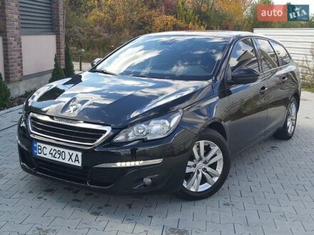 Чорний Пежо 308, об'ємом двигуна 1.56 л та пробігом 278 тис. км за 6700 $, фото 1 на Automoto.ua