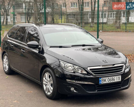 Черный Пежо 308, объемом двигателя 1.6 л и пробегом 153 тыс. км за 9200 $, фото 1 на Automoto.ua