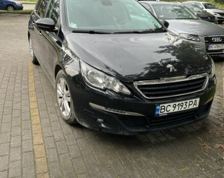 Черный Пежо 308, объемом двигателя 1.6 л и пробегом 255 тыс. км за 8500 $, фото 1 на Automoto.ua