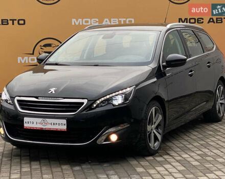 Черный Пежо 308, объемом двигателя 1.6 л и пробегом 221 тыс. км за 10700 $, фото 1 на Automoto.ua