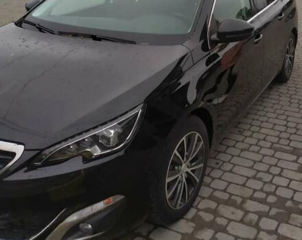 Чорний Пежо 308, об'ємом двигуна 2 л та пробігом 180 тис. км за 12900 $, фото 1 на Automoto.ua