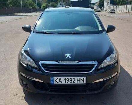 Чорний Пежо 308, об'ємом двигуна 1.56 л та пробігом 215 тис. км за 13500 $, фото 1 на Automoto.ua