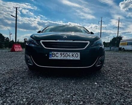 Черный Пежо 308, объемом двигателя 2 л и пробегом 217 тыс. км за 11500 $, фото 1 на Automoto.ua