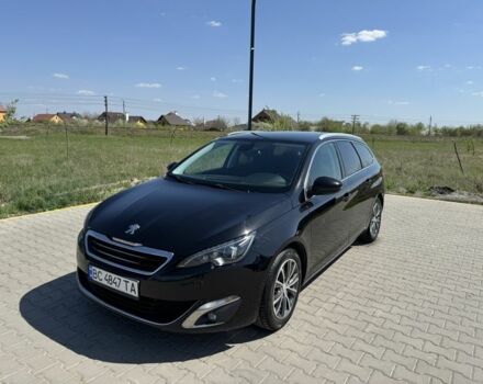 Чорний Пежо 308, об'ємом двигуна 1.6 л та пробігом 285 тис. км за 10500 $, фото 1 на Automoto.ua