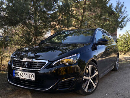 Пежо 308 2017 у Львові на Automoto.ua Чорний Пежо 308, об'ємом двигуна 2 л та пробігом 140 тис. км за 15000 $, фото 1 на Automoto.ua