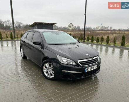 Чорний Пежо 308, об'ємом двигуна 1.6 л та пробігом 225 тис. км за 5999 $, фото 1 на Automoto.ua
